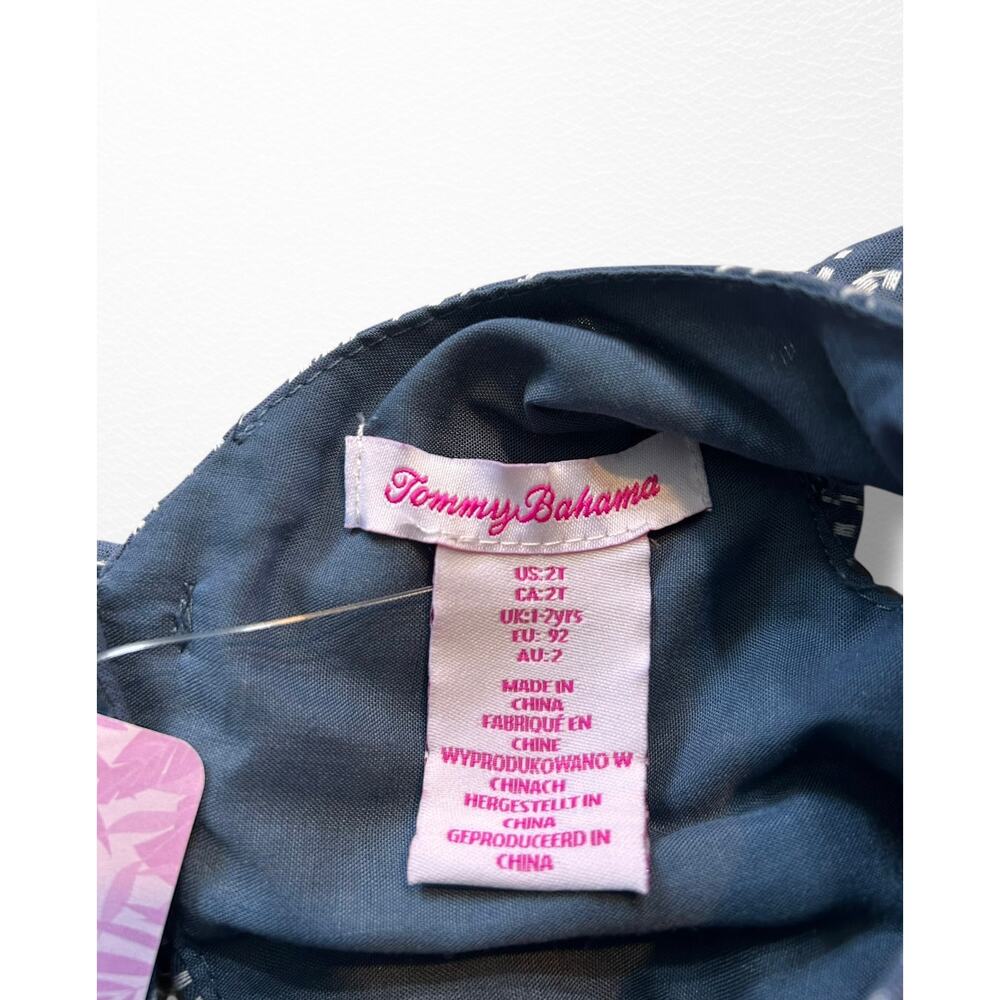 NWT Tommy Bahama Jacquard Jumpsuit, Size 2T - Picture 4 of 10